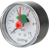 Манометр аксиальный GAPPO G1471,10 с указателем предела 10